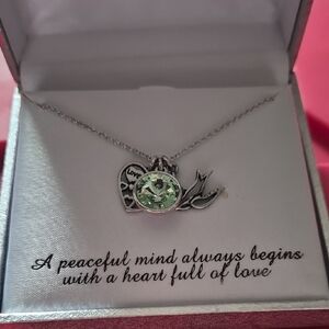 Silver Heart Pendant Necklace